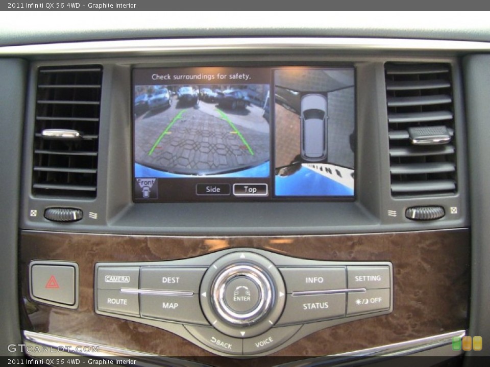Graphite Interior Controls for the 2011 Infiniti QX 56 4WD #55180314