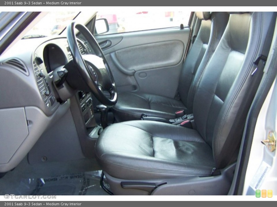 Medium Gray Interior Photo for the 2001 Saab 9-3 Sedan #55180383