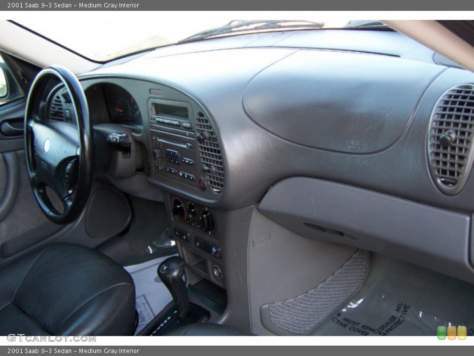 Medium Gray Interior Dashboard for the 2001 Saab 9-3 Sedan #55180473