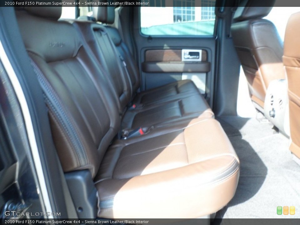 Sienna Brown Leather/Black Interior Photo for the 2010 Ford F150 Platinum SuperCrew 4x4 #55180740