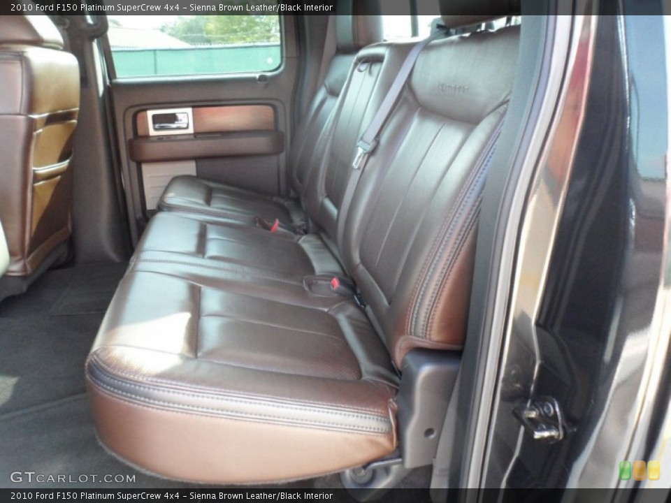 Sienna Brown Leather/Black Interior Photo for the 2010 Ford F150 Platinum SuperCrew 4x4 #55180746