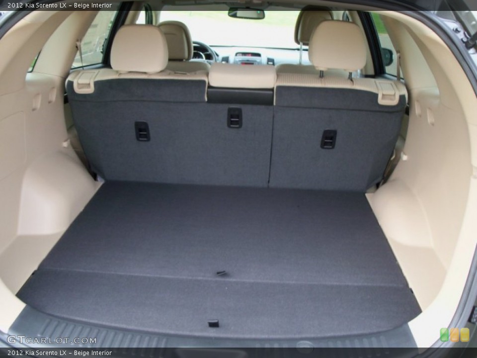 Beige Interior Trunk for the 2012 Kia Sorento LX #55182225