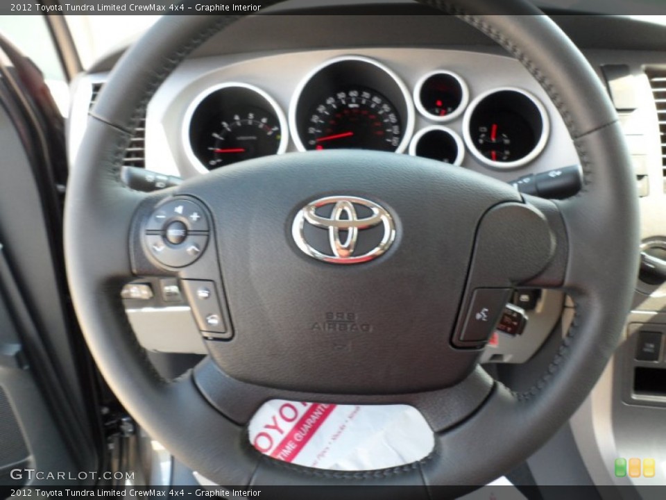 Graphite Interior Steering Wheel for the 2012 Toyota Tundra Limited CrewMax 4x4 #55183200