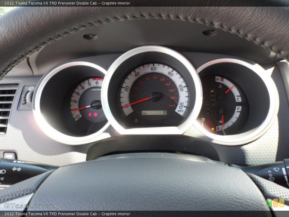 Graphite Interior Gauges for the 2012 Toyota Tacoma V6 TRD Prerunner Double Cab #55183851