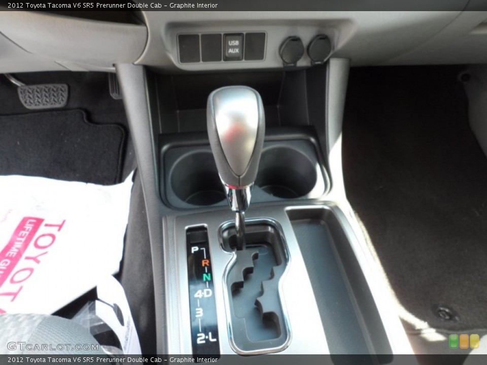 Graphite Interior Transmission for the 2012 Toyota Tacoma V6 SR5 Prerunner Double Cab #55184040