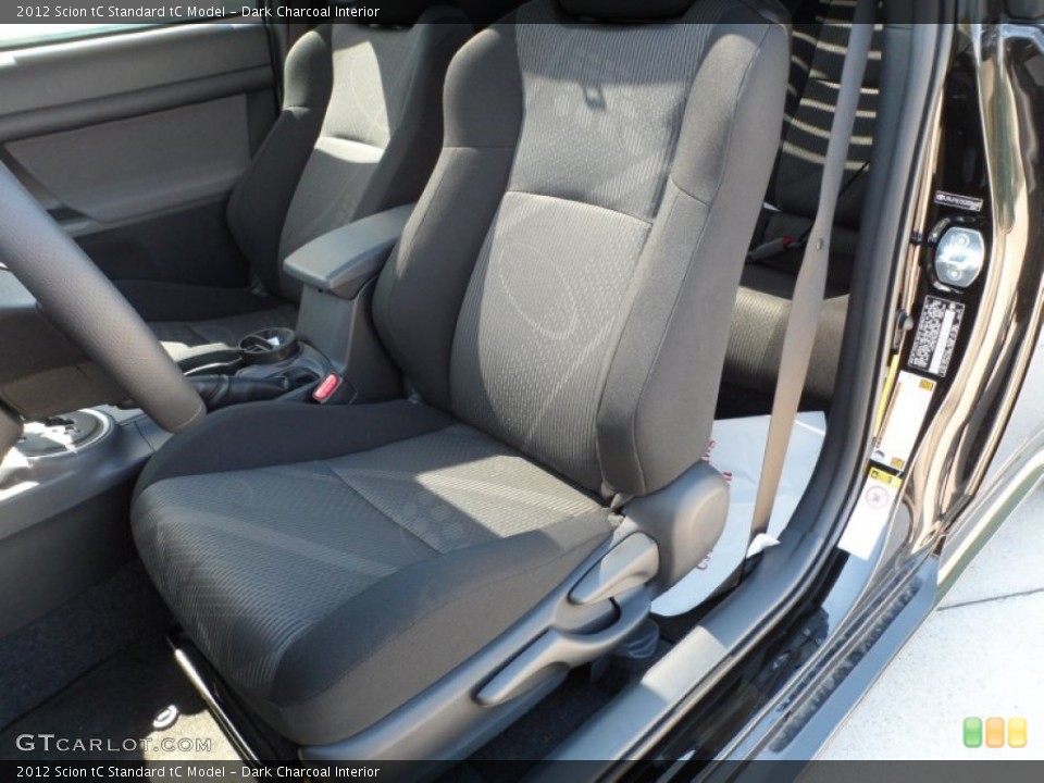 Dark Charcoal Interior Photo for the 2012 Scion tC  #55184196