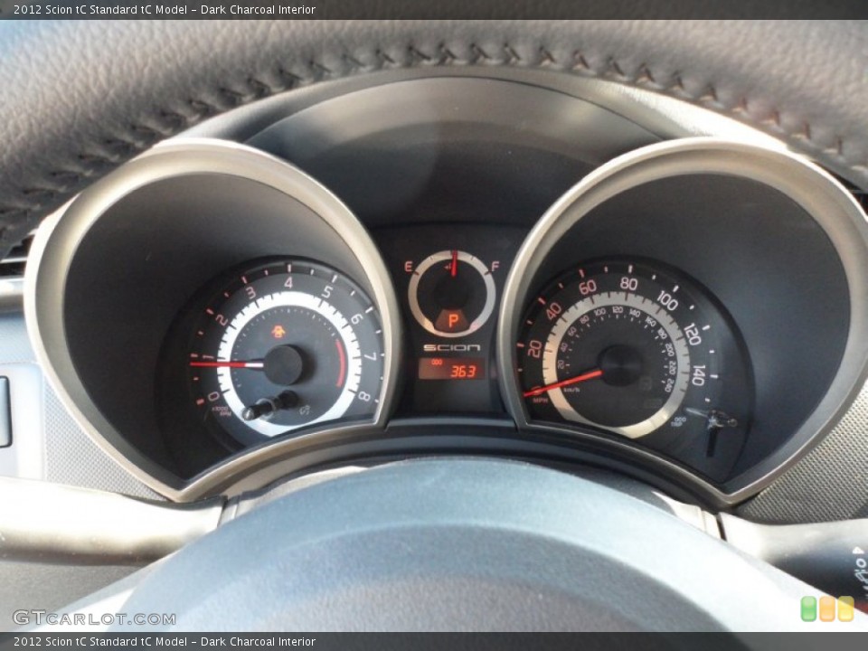 Dark Charcoal Interior Gauges for the 2012 Scion tC  #55184244