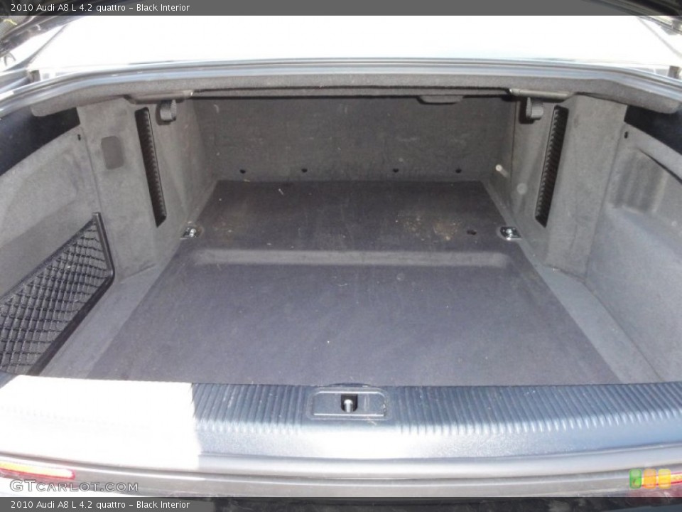 Black Interior Trunk for the 2010 Audi A8 L 4.2 quattro #55184624
