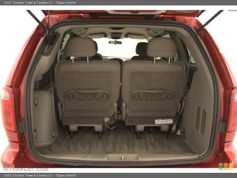 Taupe Interior Trunk for the 2003 Chrysler Town & Country LX #55184961