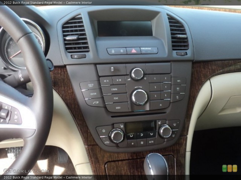 Cashmere Interior Controls for the 2012 Buick Regal  #55185190