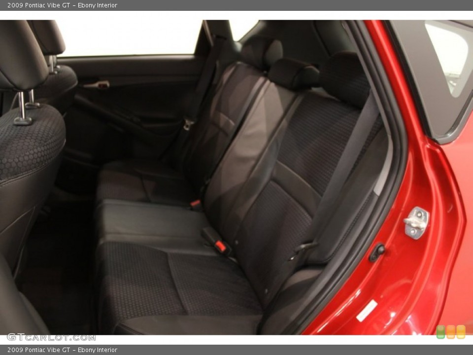 Ebony Interior Photo for the 2009 Pontiac Vibe GT #55185660
