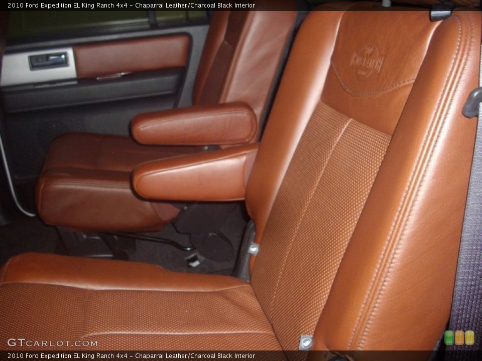 Chaparral Leather/Charcoal Black Interior Photo for the 2010 Ford Expedition EL King Ranch 4x4 #55186077