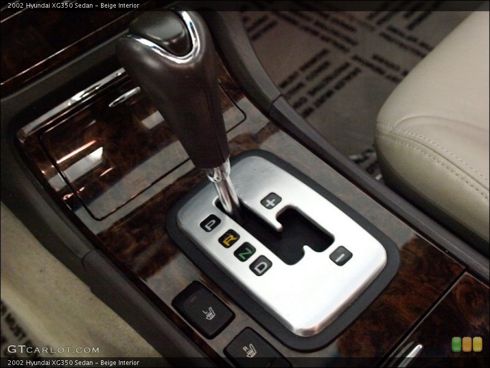 Beige Interior Transmission for the 2002 Hyundai XG350 Sedan #55186523