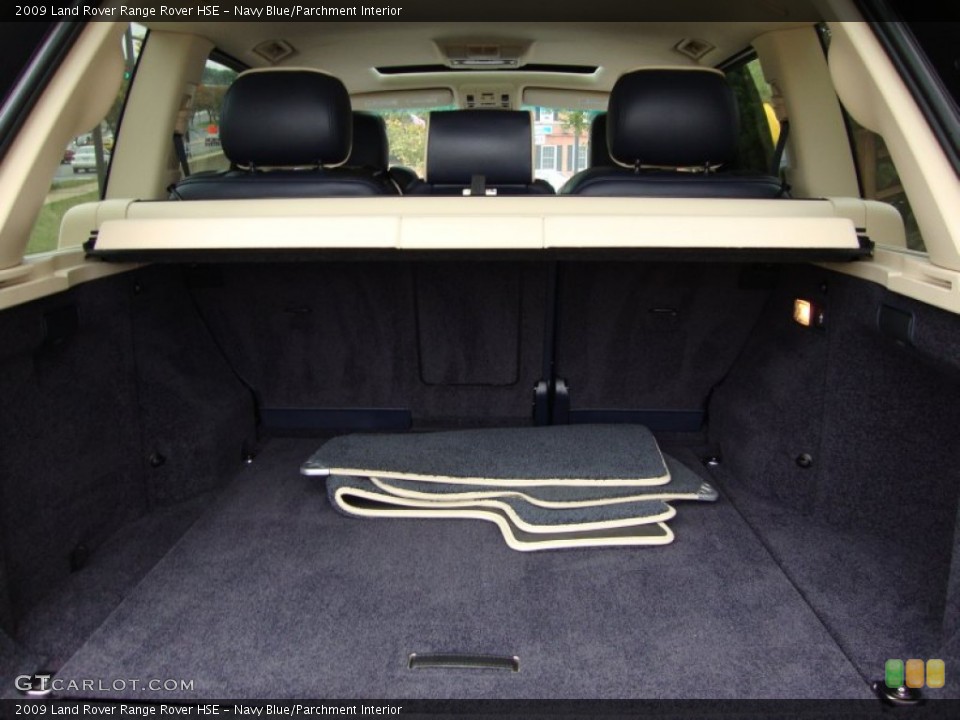 Navy Blue/Parchment Interior Trunk for the 2009 Land Rover Range Rover HSE #55187202