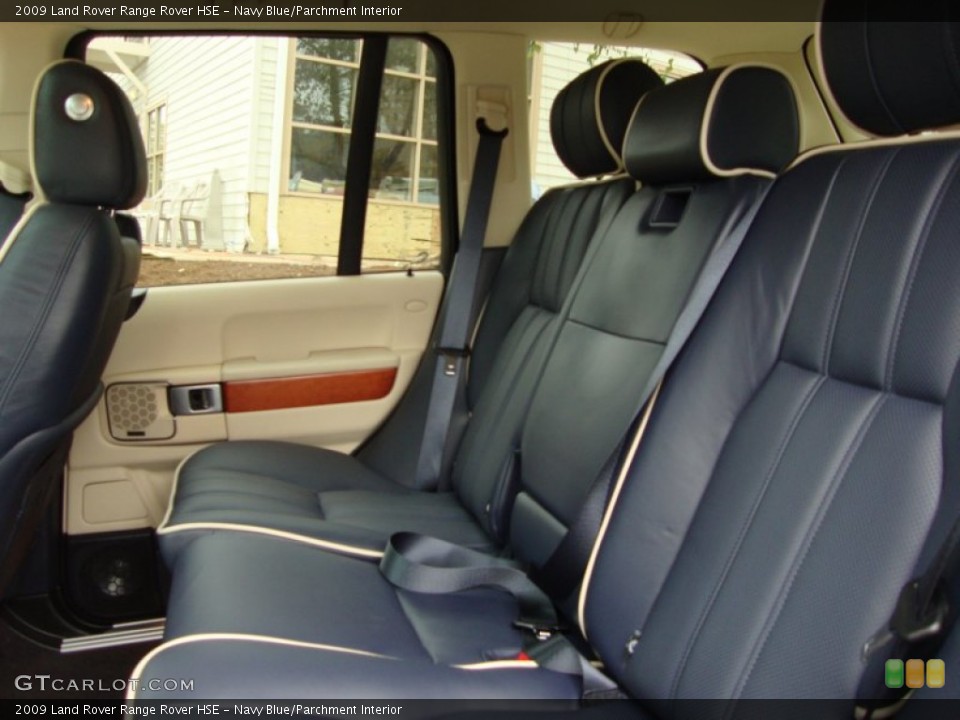 Navy Blue/Parchment Interior Photo for the 2009 Land Rover Range Rover HSE #55187322