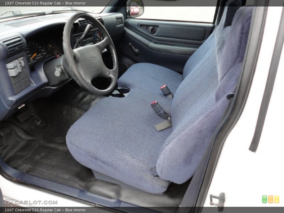 Blue Interior Photo for the 1997 Chevrolet S10 Regular Cab #55188003