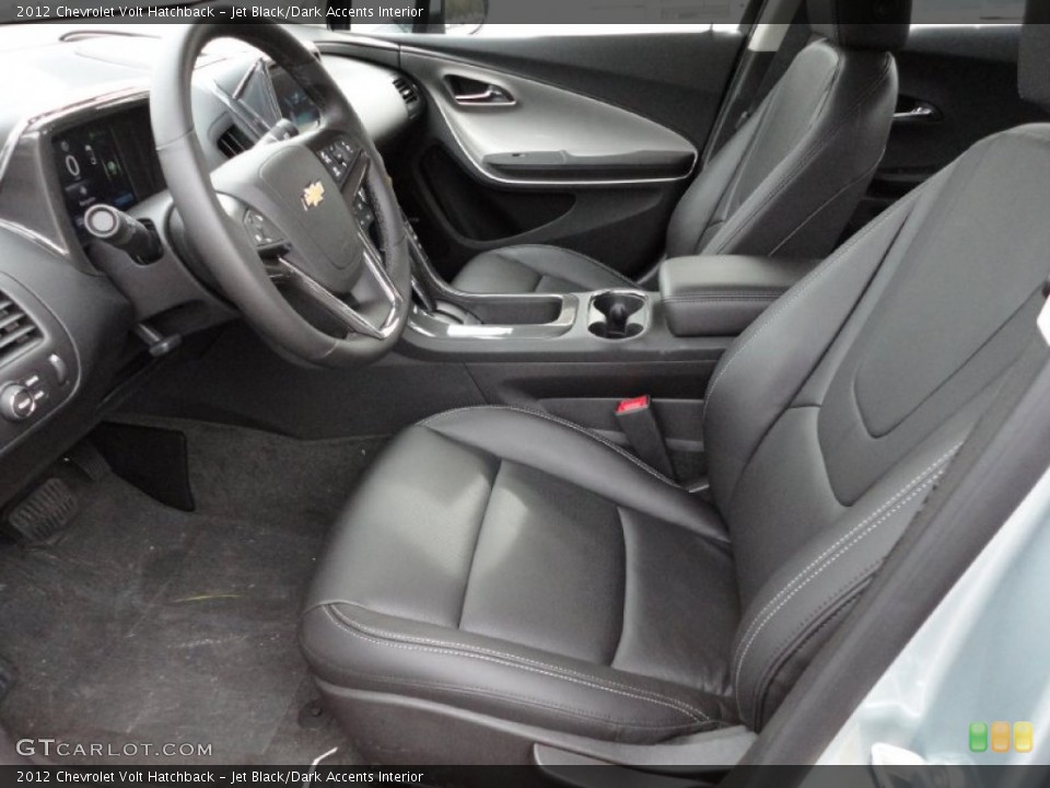 Jet Black/Dark Accents Interior Photo for the 2012 Chevrolet Volt Hatchback #55189605