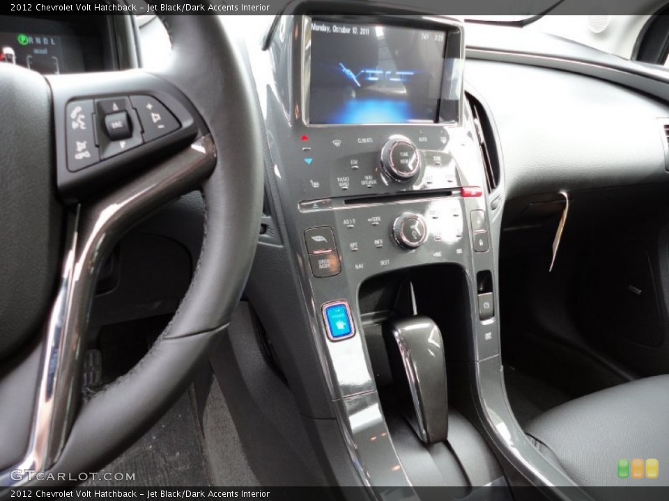 Jet Black/Dark Accents Interior Dashboard for the 2012 Chevrolet Volt Hatchback #55189614
