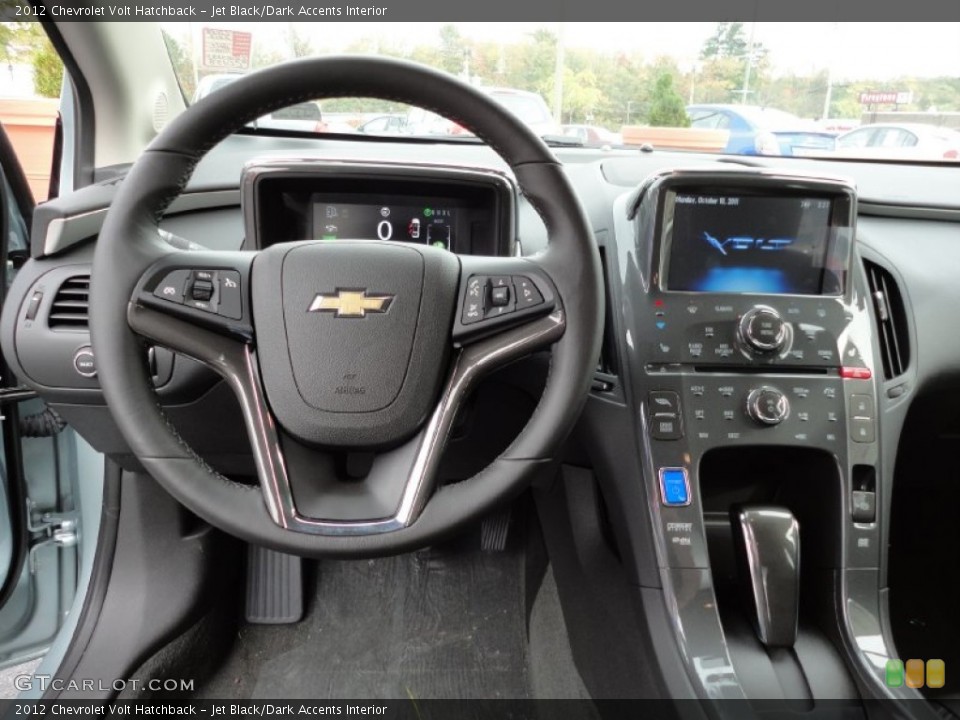 Jet Black/Dark Accents Interior Dashboard for the 2012 Chevrolet Volt Hatchback #55189623