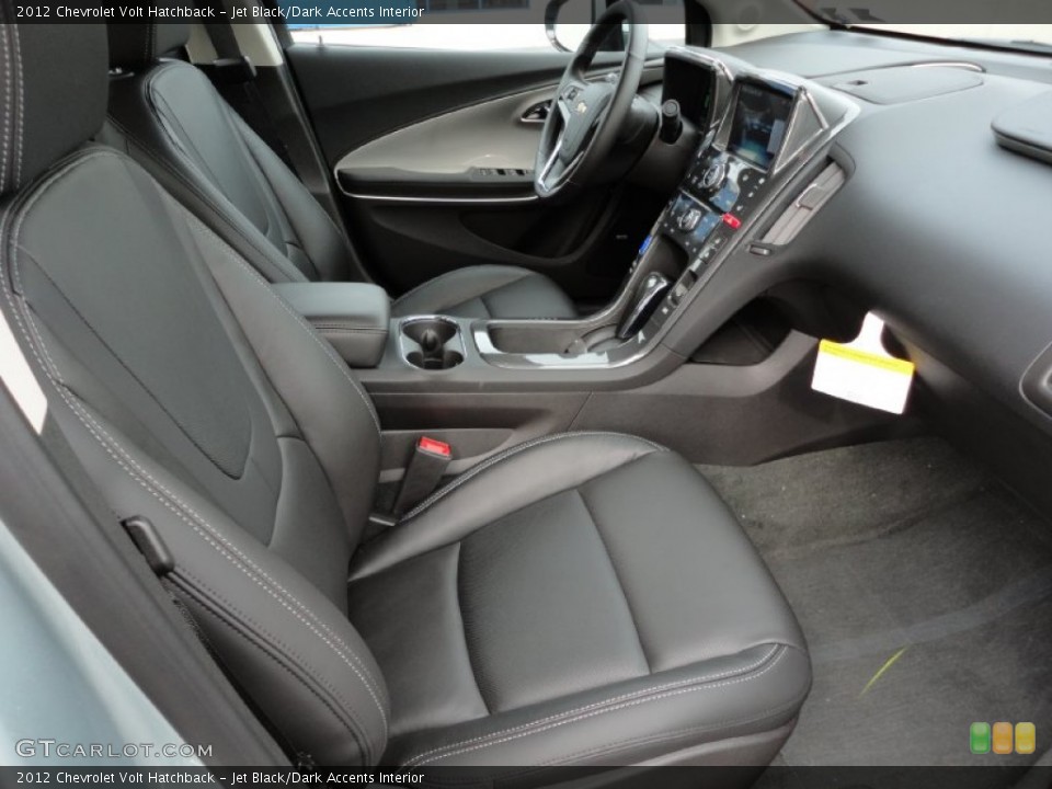 Jet Black/Dark Accents Interior Photo for the 2012 Chevrolet Volt Hatchback #55189656