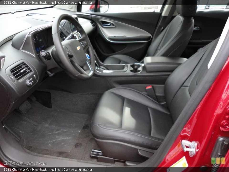 Jet Black/Dark Accents Interior Photo for the 2012 Chevrolet Volt Hatchback #55189795