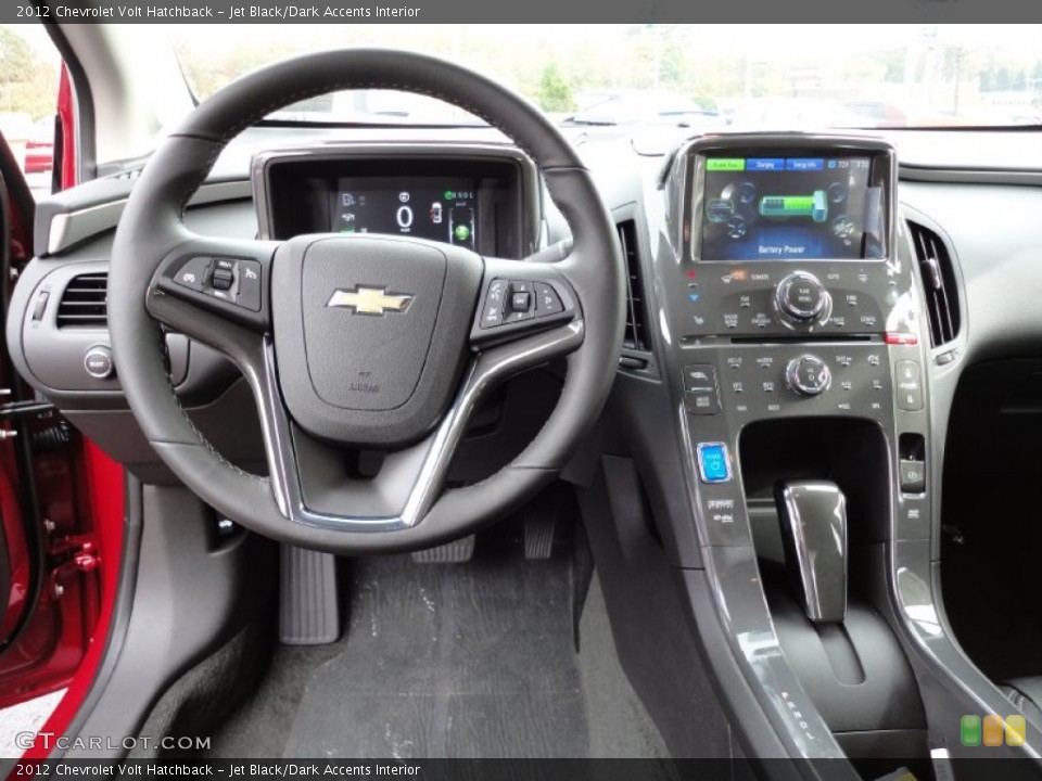 Jet Black/Dark Accents Interior Photo for the 2012 Chevrolet Volt Hatchback #55189806