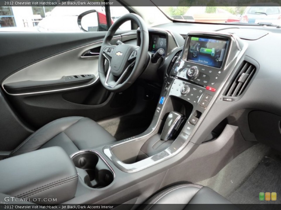Jet Black/Dark Accents Interior Dashboard for the 2012 Chevrolet Volt Hatchback #55189851