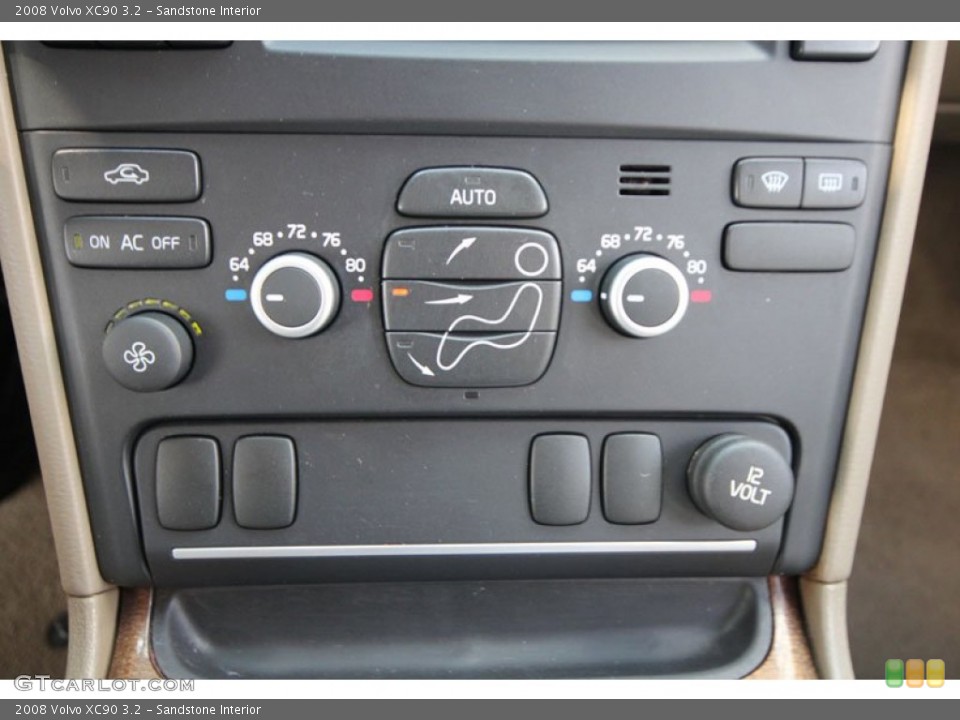 Sandstone Interior Controls for the 2008 Volvo XC90 3.2 #55190529