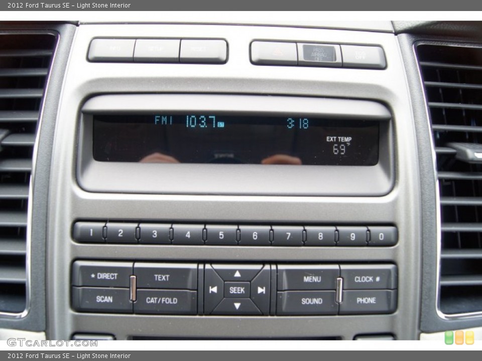 Light Stone Interior Audio System for the 2012 Ford Taurus SE #55192887