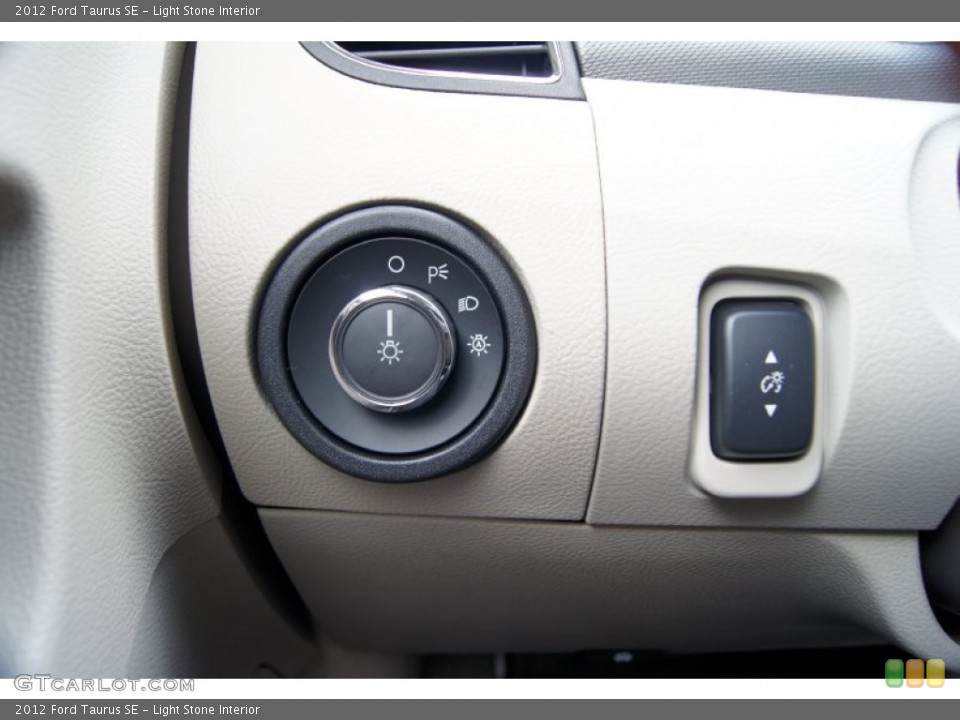 Light Stone Interior Controls for the 2012 Ford Taurus SE #55192959