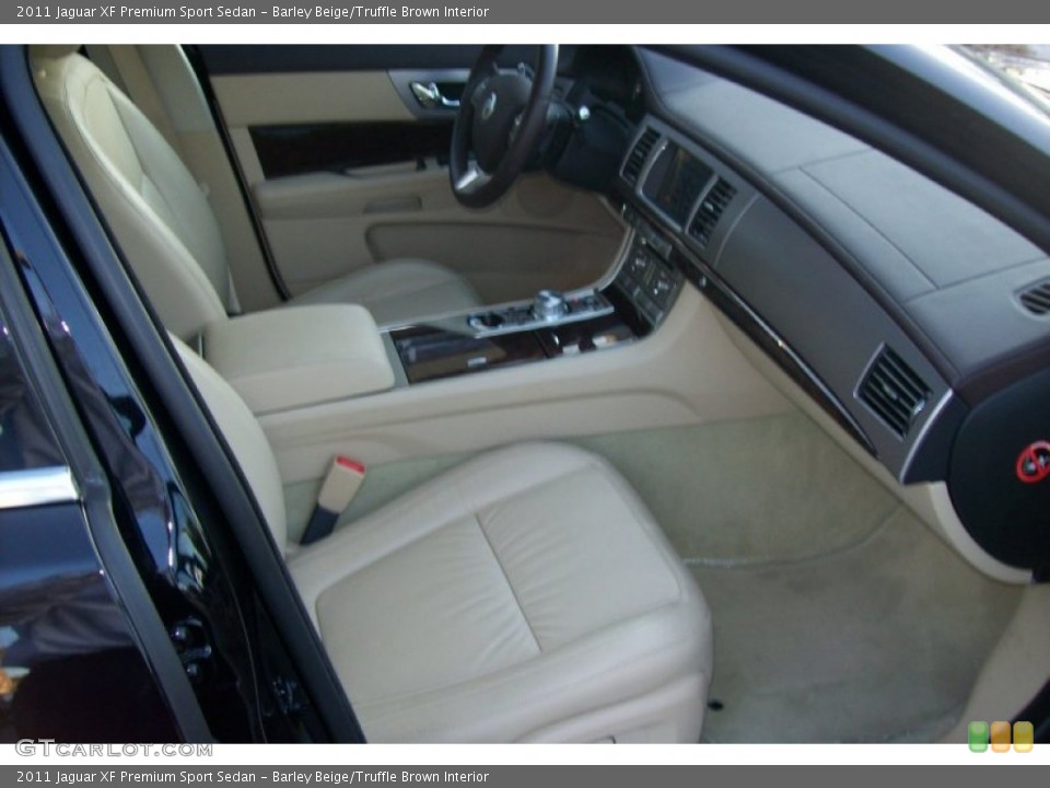 Barley Beige/Truffle Brown Interior Photo for the 2011 Jaguar XF Premium Sport Sedan #55193295