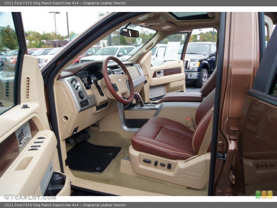 Chaparral Leather Interior Photo for the 2011 Ford F150 King Ranch SuperCrew 4x4 #55193364