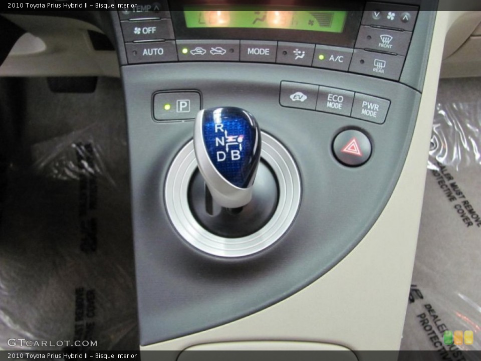 Bisque Interior Transmission for the 2010 Toyota Prius Hybrid II #55193478