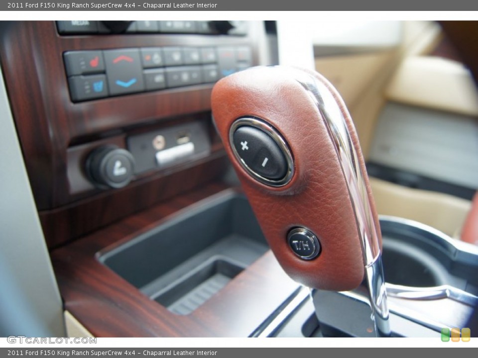 Chaparral Leather Interior Transmission for the 2011 Ford F150 King Ranch SuperCrew 4x4 #55193643