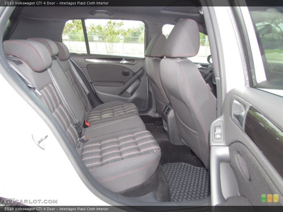Interlagos Plaid Cloth Interior Photo for the 2010 Volkswagen GTI 4 Door #55194422