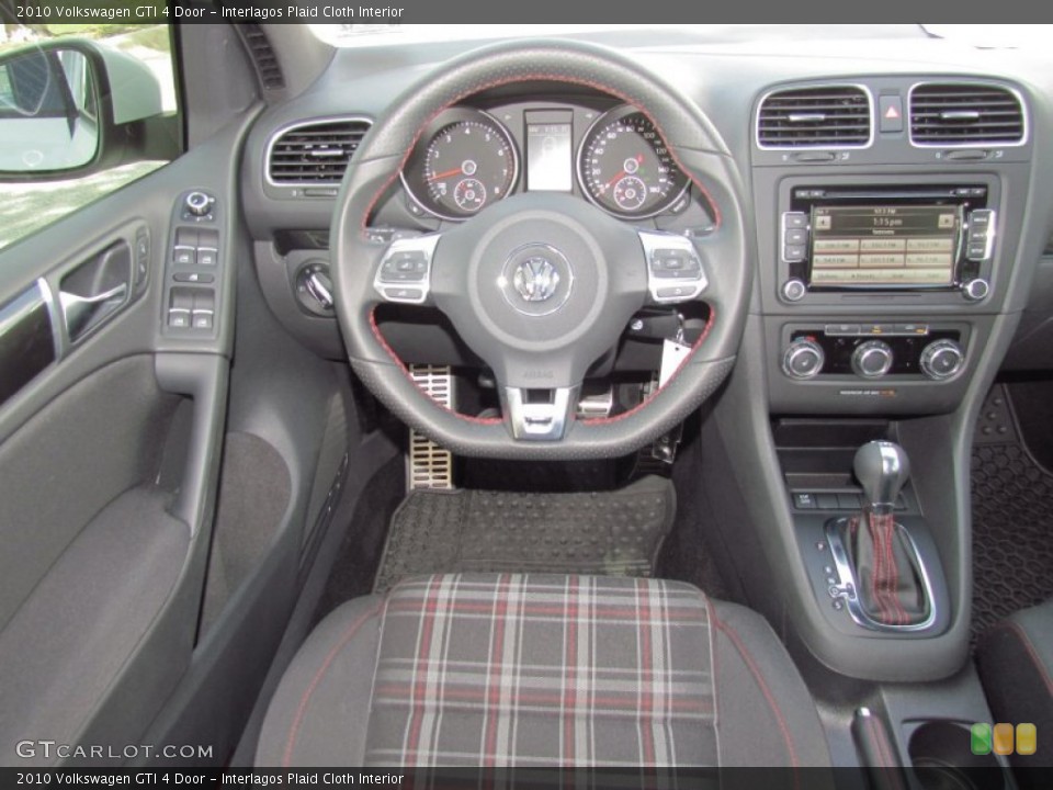 Interlagos Plaid Cloth Interior Photo for the 2010 Volkswagen GTI 4 Door #55194457