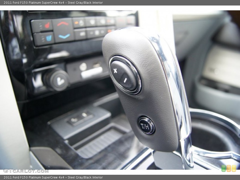 Steel Gray/Black Interior Transmission for the 2011 Ford F150 Platinum SuperCrew 4x4 #55194600