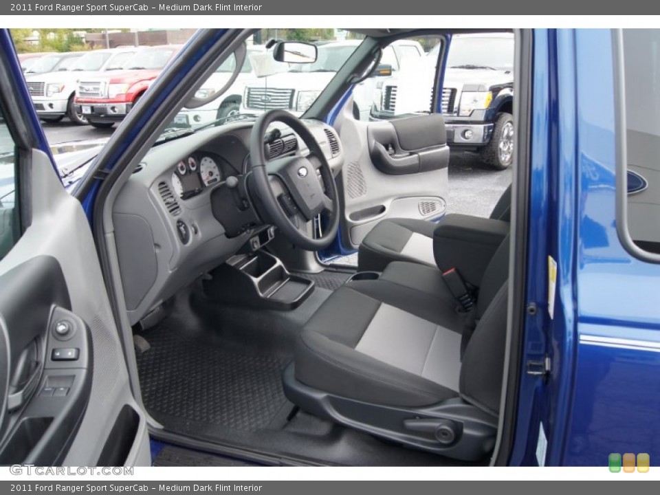Medium Dark Flint Interior Photo for the 2011 Ford Ranger Sport SuperCab #55194759