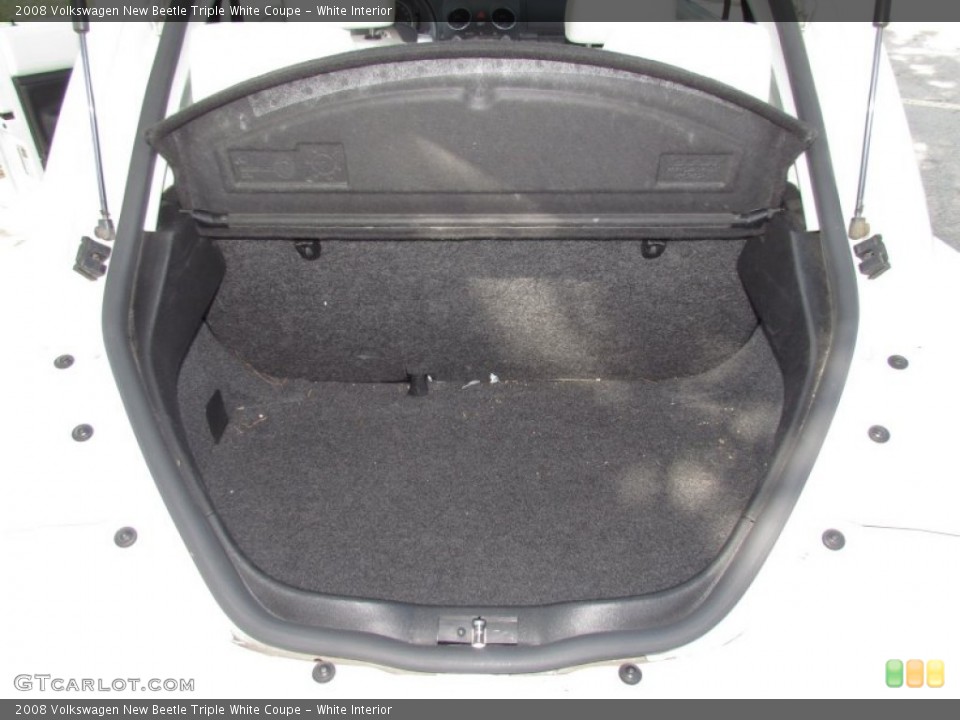 White Interior Trunk for the 2008 Volkswagen New Beetle Triple White Coupe #55195281