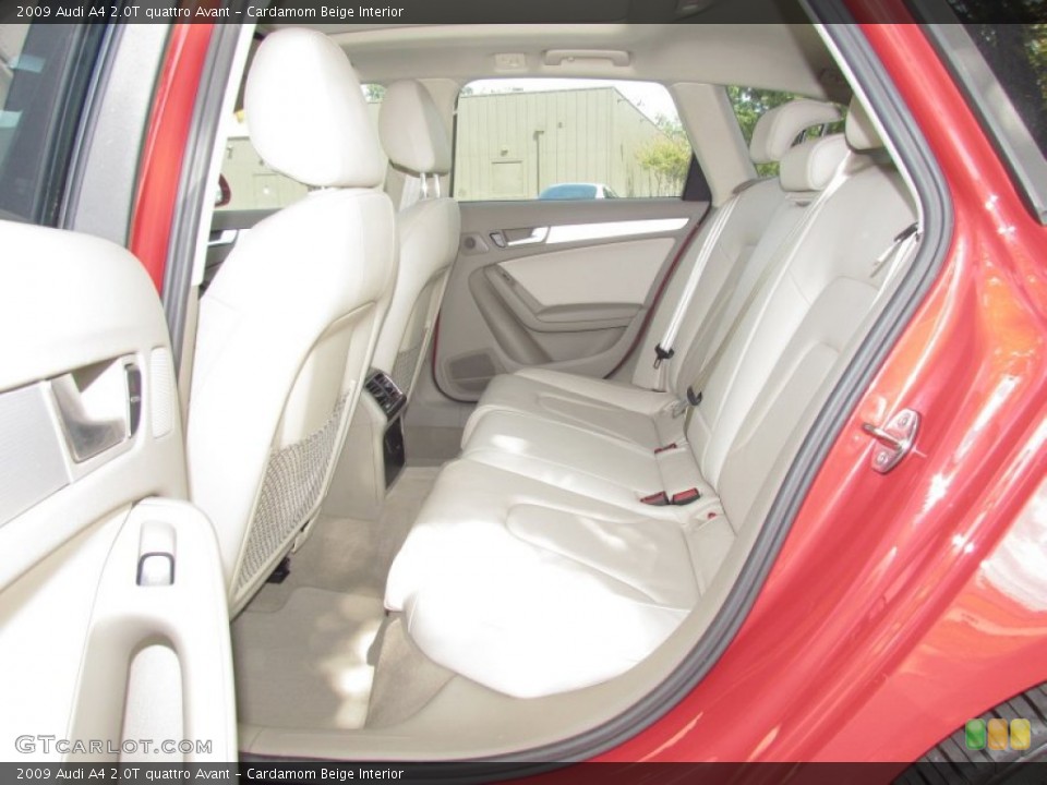 Cardamom Beige Interior Photo for the 2009 Audi A4 2.0T quattro Avant #55195599