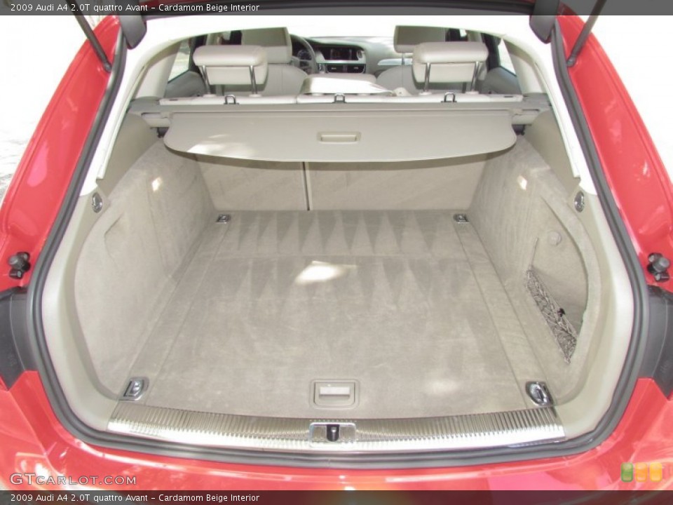 Cardamom Beige Interior Trunk for the 2009 Audi A4 2.0T quattro Avant #55195674