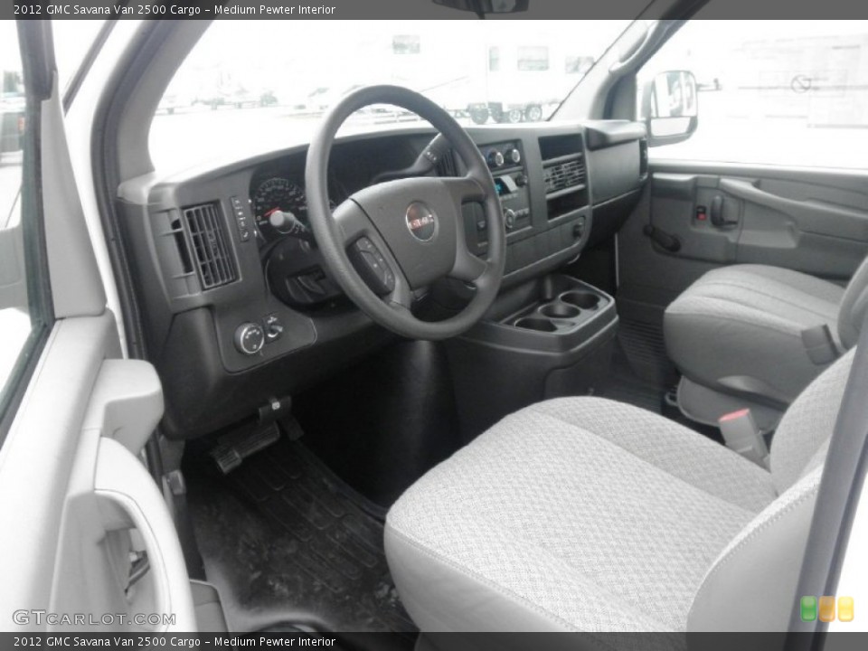 Medium Pewter Interior Photo for the 2012 GMC Savana Van 2500 Cargo #55195749