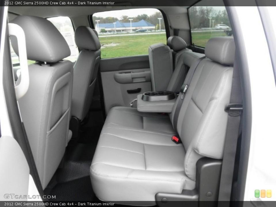 Dark Titanium Interior Photo for the 2012 GMC Sierra 2500HD Crew Cab 4x4 #55195977