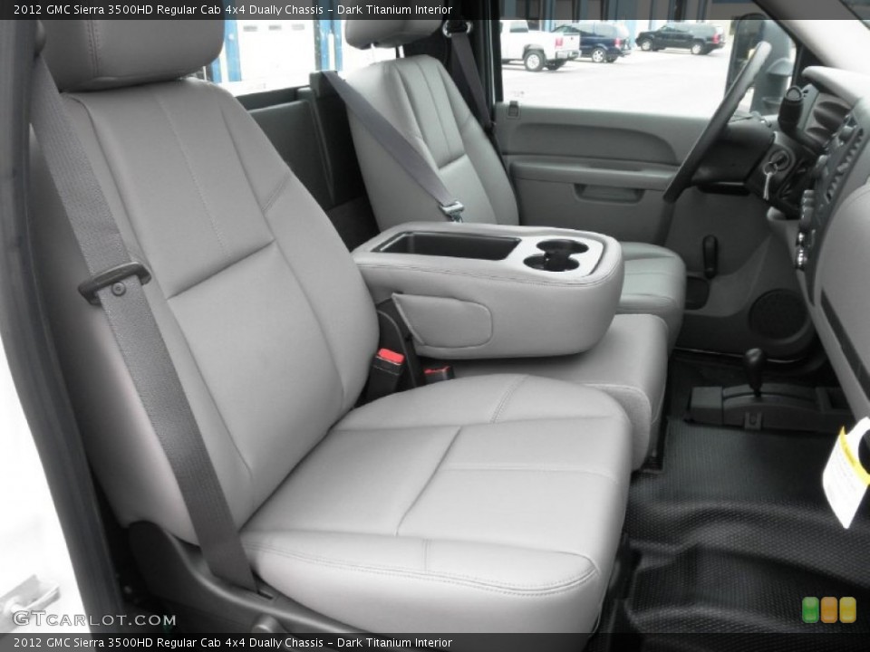 Dark Titanium Interior Photo for the 2012 GMC Sierra 3500HD Regular Cab 4x4 Dually Chassis #55196543