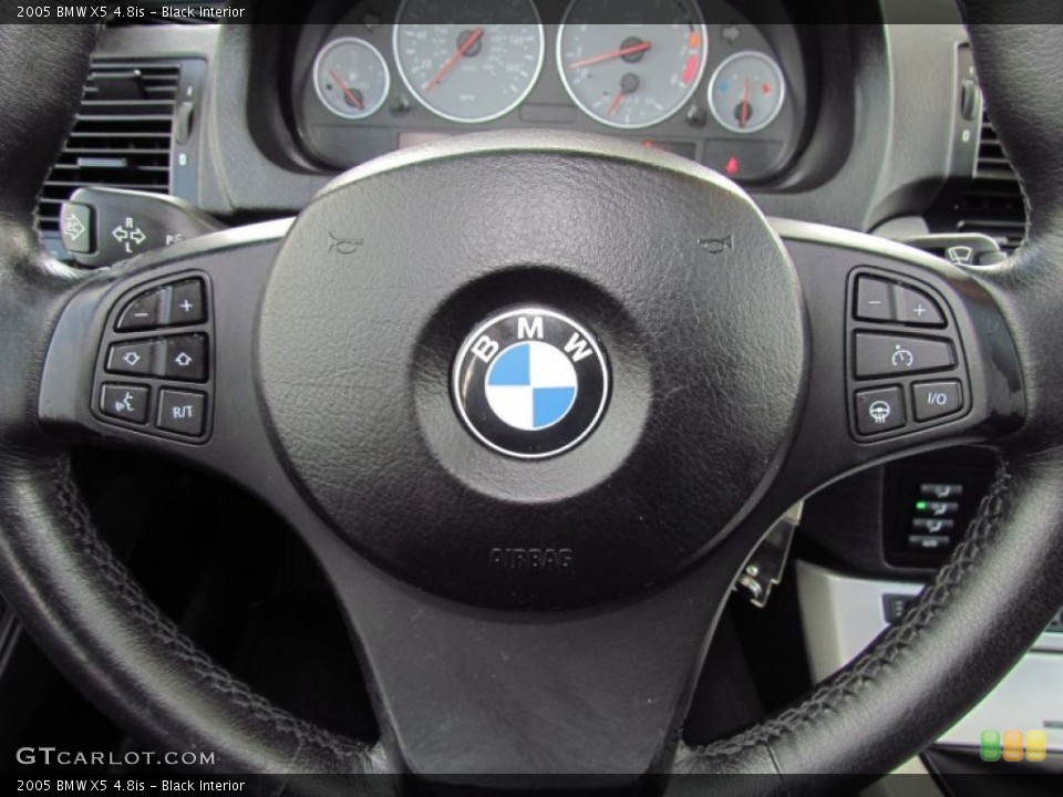 Black Interior Controls for the 2005 BMW X5 4.8is #55196639