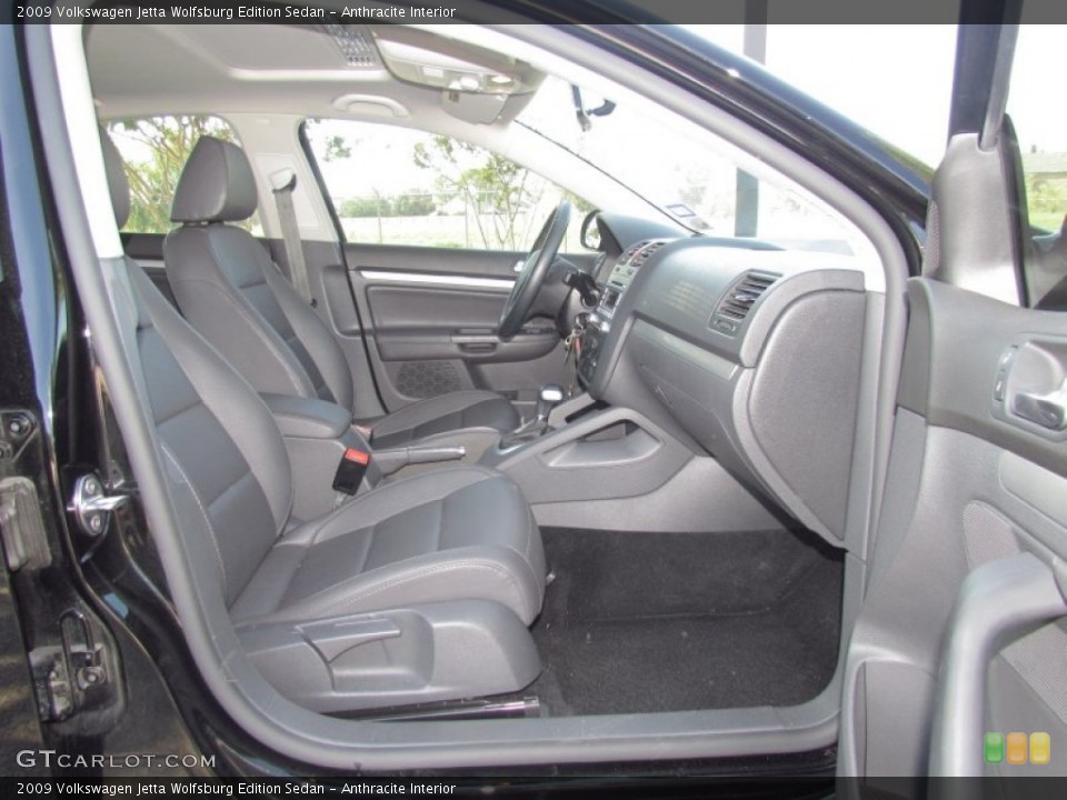 Anthracite Interior Photo for the 2009 Volkswagen Jetta Wolfsburg Edition Sedan #55197006