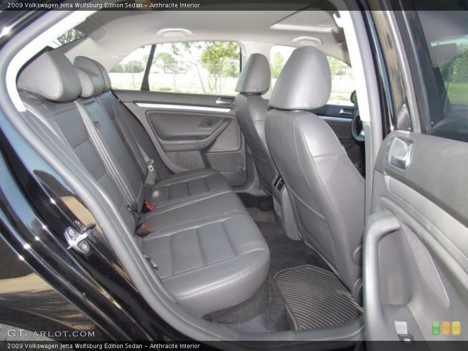 Anthracite Interior Photo for the 2009 Volkswagen Jetta Wolfsburg Edition Sedan #55197015