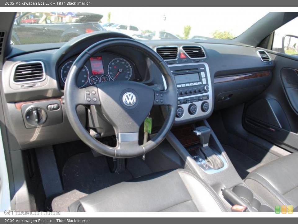 Titan Black Interior Photo for the 2009 Volkswagen Eos Lux #55197873