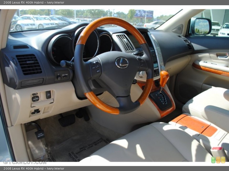 Ivory Interior Photo for the 2008 Lexus RX 400h Hybrid #55198701