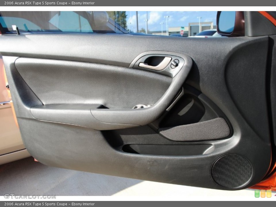 Ebony Interior Door Panel for the 2006 Acura RSX Type S Sports Coupe #55199424